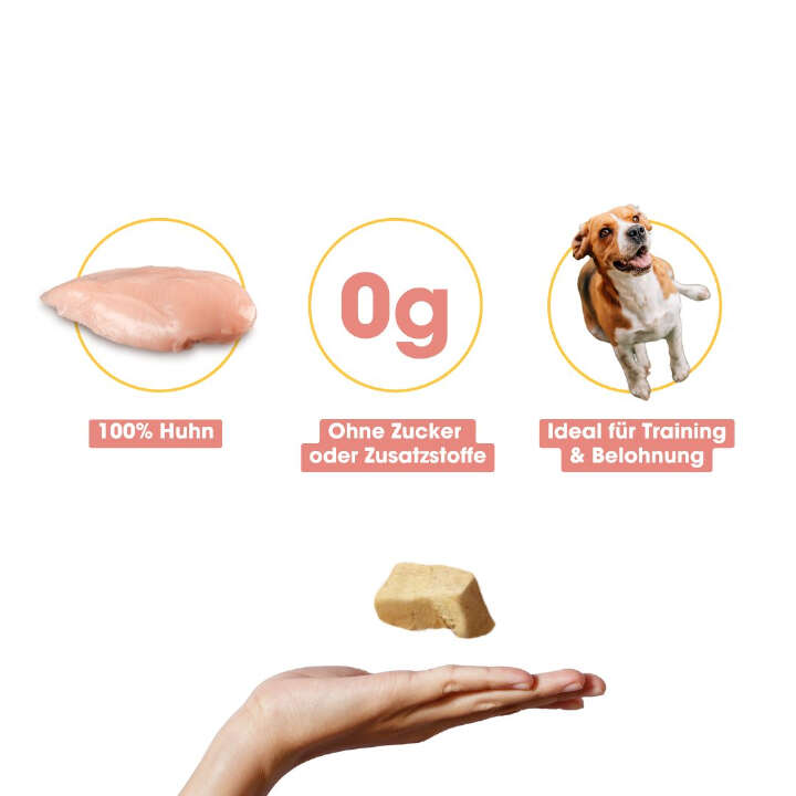 KAUDAS Hundeleckerli HuhnPur Natursnack